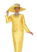 Wholesale Women's Jacket/Skirt/Camisole Church Suit - Click to Enlarge