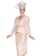 Wholesale Women's Jacket/Skirt/Camisole Church Suit - Click to Enlarge
