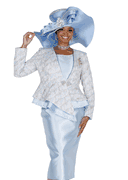 Wholesale Women's Jacket/Skirt/Camisole Church Suit - Click to Enlarge