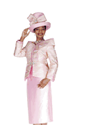Wholesale Women's Jacket/Skirt Church Suit - Click to Enlarge