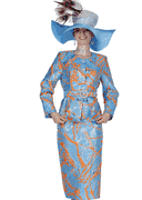 Wholesale Women's Jacket/Skirt Church Suit - Click to Enlarge