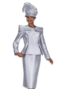Wholesale Women's Jacket/Skirt Church Suit - Click to Enlarge