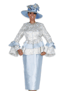 Wholesale Women's Jacket/Skirt Church Suit - Click to Enlarge