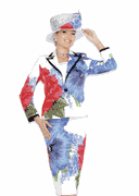 Wholesale Women's Jacket/Skirt Church Suit - Click to Enlarge