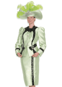 Wholesale Women's Jacket/Skirt Church Suit - Click to Enlarge