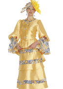 Wholesale Women's Jacket/Skirt Church Suit - Click to Enlarge