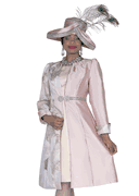 Wholesale Women's Long Jacket/Dress Church Suit - Click to Enlarge