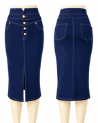 Wholesale Women's Long Skirt - Click to Enlarge