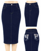 Wholesale Women's Long Skirt - Click to Enlarge