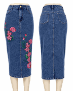 Wholesale Women's Long Skirt - Click to Enlarge