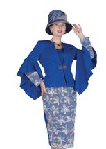 Wholesale Women's Jacket/Skirt/Camisole Church Suit