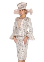 Wholesale Women's Jacket/Skirt/Camisole Church Suit