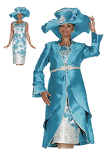 Wholesale Women's Long Jacket/Dress Church Suit