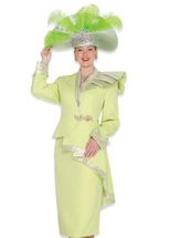 Wholesale Women's Long Jacket/Skirt Church Suit