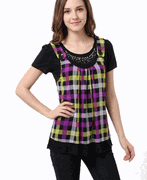 Wholesale Women's Vibrant Style Top - Click to Enlarge