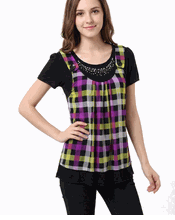 Wholesale Women's Vibrant Style Top 