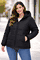 Wholesale Womens Plus Size Coat with Sherpa Lining 1x-3x - Click to Enlarge