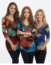 Womens Spring Plus Size Top 