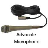 Lanier Advocate Microphone for LCR 5