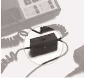 Telephone Record Coupler with 2.5 mm plug