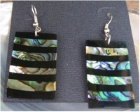 Abalone Strip Earrings