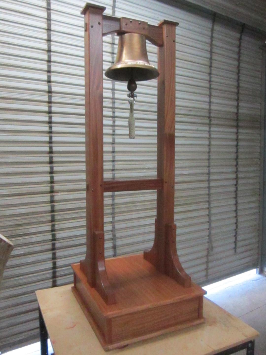 cross bar quarterdeck bell stand