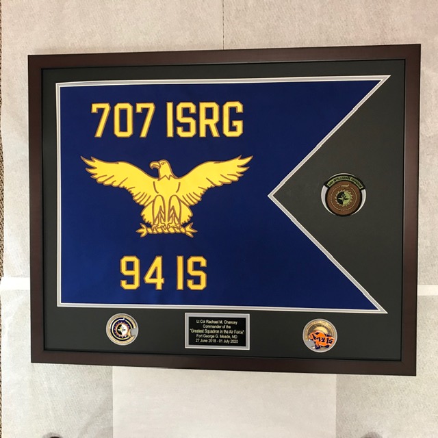 Framed Guidons Framed Army Guidon Framed USMC Guidons