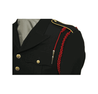red cord army dress uniform US Army Fourragere Shoulder Cord (Mil-Spec)
