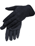 Black Cotton Sure Grip Ceremonial Gloves 
