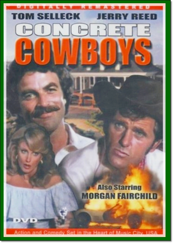 CONCRETE COWBOYS 1979 WITH TOM SELLECK RARE DVD