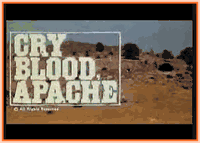 CRY BLOOD, APACHE - (1970) - JODY MCCREA - RARE DVD