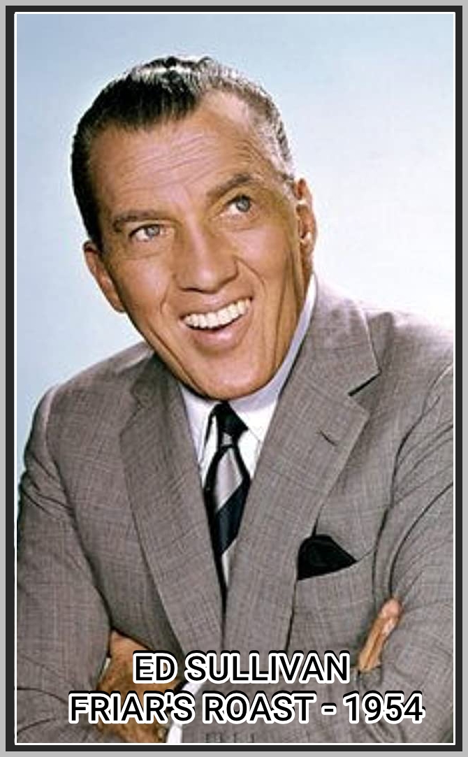 ED SULLIVAN Friar's Roast (1954) DVD