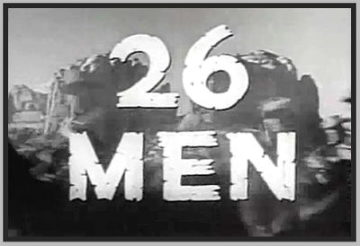26 MEN - 1957 - 1959 - TV EPISODE - HAL HOPPER - RARE DVD