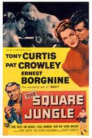 THE SQUARE JUNGLE - TONY CURTIS - ERNEST BORGNINE