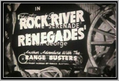 ROCK RIVER RENEGADES - 1942 - RAY CORRIGAN - RARE DVD