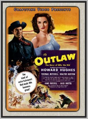 THE OUTLAW - 1943 - JANE RUSSELL - RARE DVD