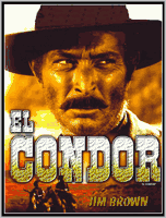 EL CONDOR - JIM BROWN - 1970 - RARE DVD