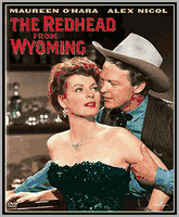 THE REDHEAD FROM WYOMING - 1953 - MAUREEN O' HARA - RARE DVD