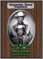 ROY ROGERS AND DALE DOUBLE FEATURE - RARE DVD