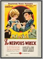 THE NERVOUS WRECK - 1926 - HARRISON FORD - SILENT - RARE DVD