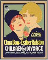 CHILDREN OF DIVORCE - 1927 - CLARA BOW - RARE DVD