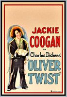 OLIVER TWIST - 1922 - JACKIE COOGAN - SILENT - RARE DVD