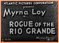 ROGUE OF THE RIO GRANDE - 1930 - JOSE BOHR - RARE DVD 