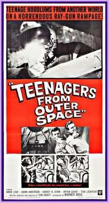 TEENAGERS FROM OUTER SPACE - 1959 - RARE DVD