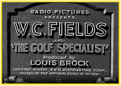 THE GOLF SPECIALIST - 1930 - ALLAN BENNETT - RARE DVD 