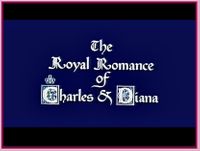 THE ROYAL ROMANCE OF CHARLES AND DIANA - 1982 - RARE COLOR DVD