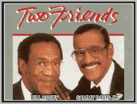 TWO FRIENDS: BILL COSBY & SAMMY DAVIS JR - LIVE - DVD