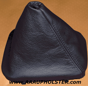 BMW Z3 COUPE ONLY OEM TOP GRAIN LEATHER SHIFT BOOT FOR 1996-2002 Stick SHIFTER  INCLUDED PLASTIC FRAME