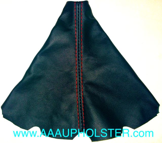 Fits 20062011 Honda Civic SI Real Black Leather Manual Shift Boot