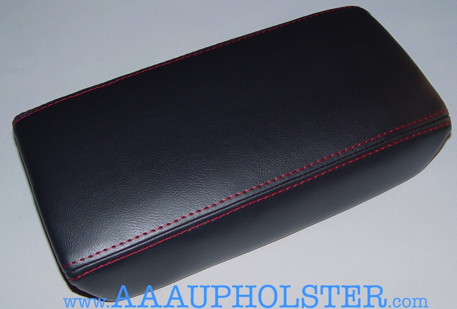 Soillar Leather Armrest Cover For Honda Accord 2003-2007 – Black Microfiber, Direct Fit